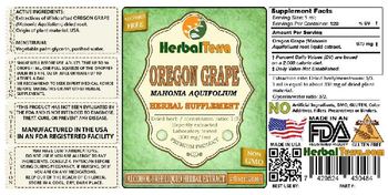 Herbal Terra Oregon Grape - herbal supplement