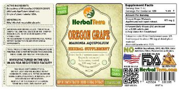 Herbal Terra Oregon Grape - herbal supplement