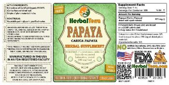 Herbal Terra Papaya - herbal supplement