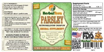 Herbal Terra Parsley - herbal supplement