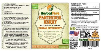 Herbal Terra Partridge Berry - herbal supplement