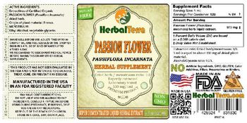 Herbal Terra Passion Flower - herbal supplement