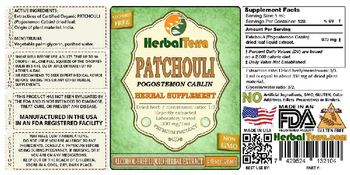 Herbal Terra Patchouli - herbal supplement