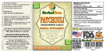 Herbal Terra Patchouli - herbal supplement