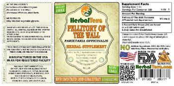 Herbal Terra Pellitory of the Wall - herbal supplement