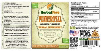 Herbal Terra Pennyroyal - herbal supplement