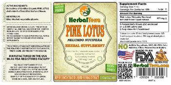 Herbal Terra Pink Lotus - herbal supplement