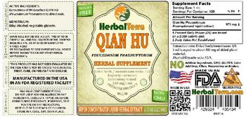 Herbal Terra Qian Hu - herbal supplement