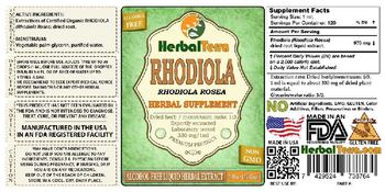 Herbal Terra Rhodiola - herbal supplement