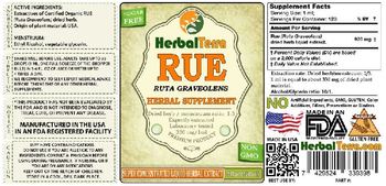 Herbal Terra Rue - herbal supplement