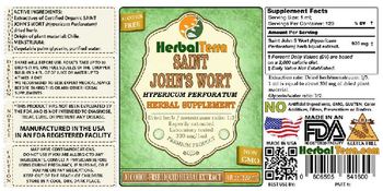Herbal Terra Saint John's Wort - herbal supplement