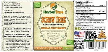 Herbal Terra Screw Tree - herbal supplement
