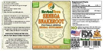 Herbal Terra Senega Snakeroot - herbal supplement