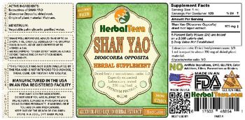 Herbal Terra Shan Yao - herbal supplement