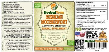 Herbal Terra Siberian Motherwort - herbal supplement