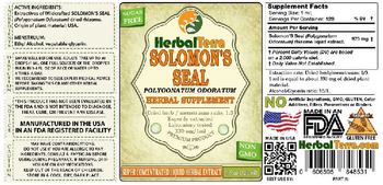 Herbal Terra Solomon's Seal - herbal supplement