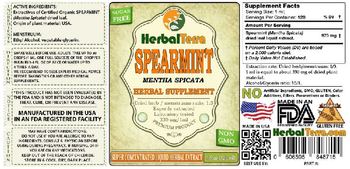Herbal Terra Spearmint - herbal supplement