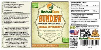 Herbal Terra Sundew - herbal supplement