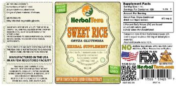 Herbal Terra Sweet Rice - herbal supplement