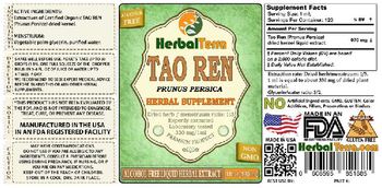 Herbal Terra Tao Ren - herbal supplement