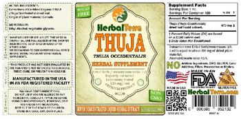 Herbal Terra Thuja - herbal supplement