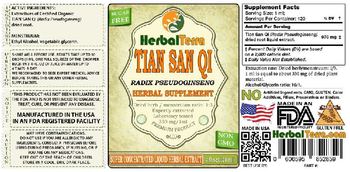 Herbal Terra Tian San Qi - herbal supplement