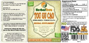 Herbal Terra Tou Gu Cao - herbal supplement