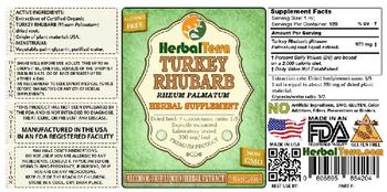Herbal Terra Turkey Rhubarb - herbal supplement