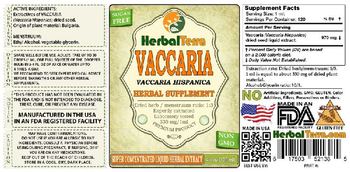 Herbal Terra Vaccaria - herbal supplement