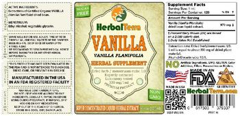 Herbal Terra Vanilla - herbal supplement
