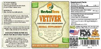 Herbal Terra Vetiver - herbal supplement