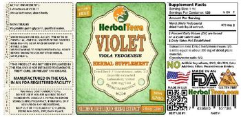 Herbal Terra Violet - herbal supplement