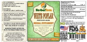 Herbal Terra White Poplar - herbal supplement