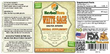 Herbal Terra White Sage - herbal supplement