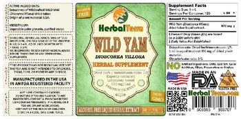 Herbal Terra Wild Yam - herbal supplement