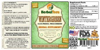 Herbal Terra Wintergreen - herbal supplement