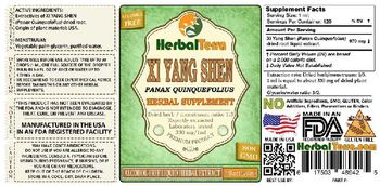 Herbal Terra Xi Yang Shen - herbal supplement