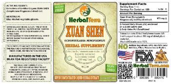 Herbal Terra Xuan Shen - herbal supplement