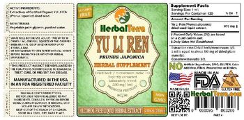 Herbal Terra Yu Li Ren - herbal supplement