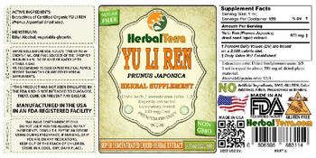 Herbal Terra Yu Li Ren - herbal supplement