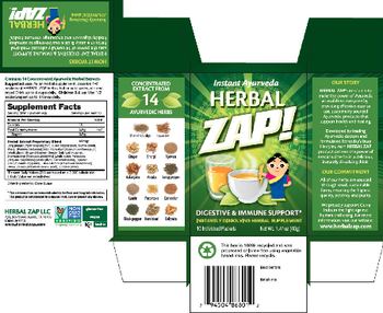 Herbal Zap Digestive & Immune Support - herbal supplement