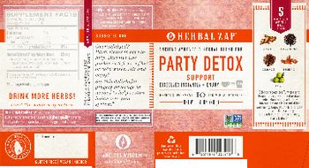 Herbal Zap Party Detox Support - herbal supplement