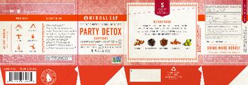 Herbal Zap Party Detox Support - herbal supplement