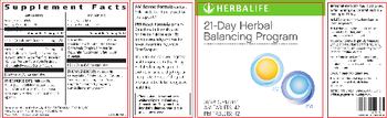 Herbalife 21-Day Herbal Balancing Program PM Reset Formula - supplement