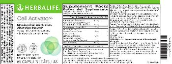Herbalife Cell Activator - supplement