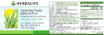Herbalife Herbal Aloe Powder - supplement