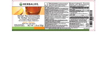 Herbalife Herbal Tea Concentrate Peach - supplement