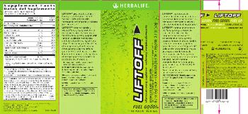 Herbalife Liftoff Lemon-Lime Blast - naturally flavored supplement