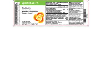 Herbalife N-R-G Nature's Raw Guarana - supplement