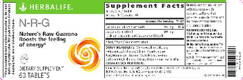 Herbalife N-R-G - supplement